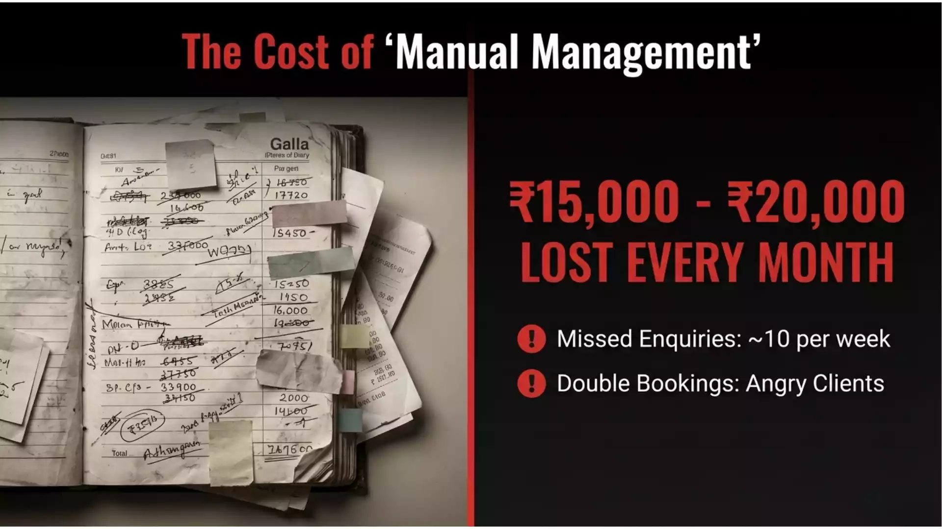 Digital Booking Interface for Professionals